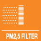 PM2,5 filter